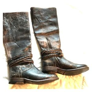 BED STU Distressed boots